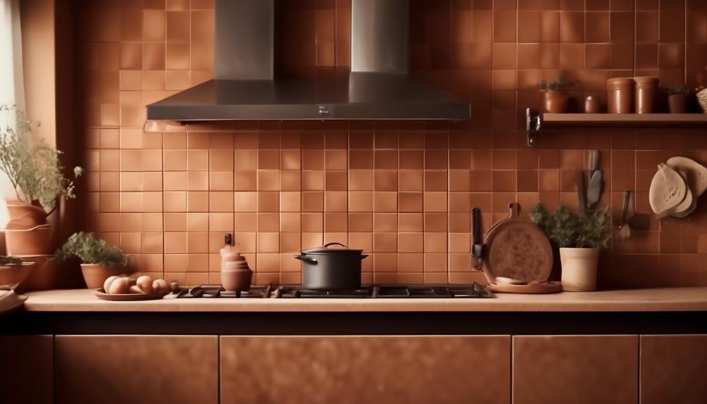 easy care terra cotta backsplashes easy care terra cotta backsplashes